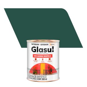 Tinta Esmalte Sintético Brilhante Standard Secagem Rápida Verde Colonial 0,9L - Glasurit - Suvinil