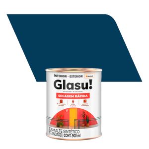 Tinta Esmalte Sintético Brilhante Standard Secagem Rápida Azul Del Rey 0,9L - Glasurit - Suvinil