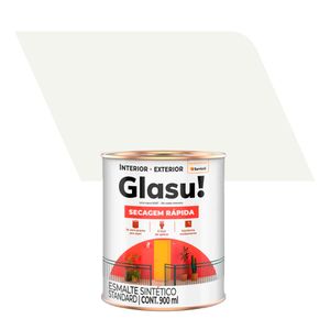 Tinta Esmalte Sintético Brilhante Standard Secagem Rápida Branco Neve 0,9L - Glasurit - Suvinil