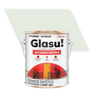 Tinta Esmalte Sintético Brilhante Standard Secagem Rápida Branco Gelo 3,6L - Glasurit - Suvinil