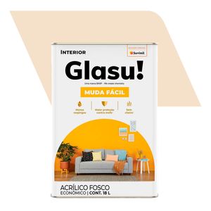Tinta Acrílica Fosco Econômico Muda Fácil Areia 18L - Glasurit - Suvinil