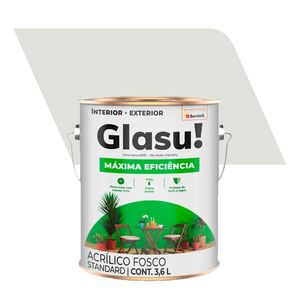 Tinta Acrílica Fosco Standard Máxima Eficiência Branco Gelo 3,6L - Glasurit - Suvinil