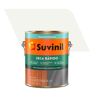 Tinta Esmalte Sintético Brilhante Premium Seca Rápido Branco Neve 3,6L - Suvinil
