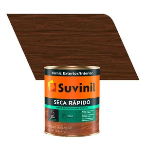 Verniz para Madeira Brilhante Premium Seca Rápido Imbuia 0,9L - Suvinil