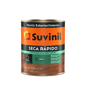 Verniz para Madeira Brilhante Premium Seca Rápido Imbuia 0,9L - Suvinil