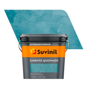 Cimento Queimado Suvinil Externa Efeito Especias Rustico Vista Noturna 5Kg