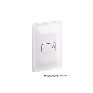 Pulsador para Campainha Legrand Pial Zeffia 2A 4X2 250V