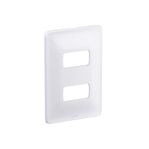 Placa Legrand Pial Zeffia 2 Funções 4X2
