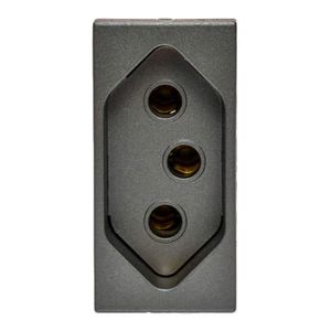 Tomada Legrand Pial Arteor 2PxT 10A Magnésio
