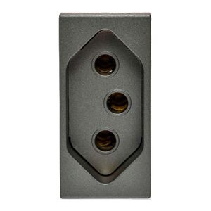 Tomada Legrand Pial Arteor 2PxT 20A Magnésio