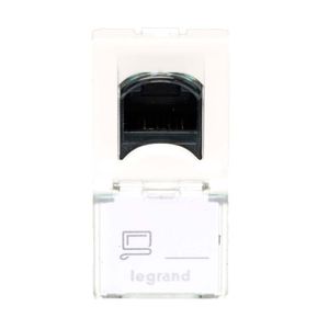 Tomada Legrand Pial Arteor 1 Seção RJ45 Branco