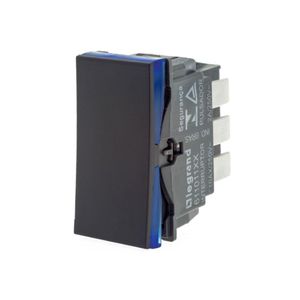 Módulo de Interruptor Paralelo Pial Plus 10A Preto 250V - 611011PT - Legrand