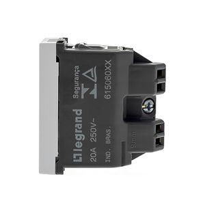 Módulo de Tomada 2P+T Pial Plus 20A Branco 250V - 615060BC - Legrand