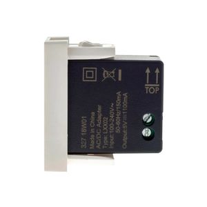 Módulo de Tomada Carregador USB com 1 Saída Pial Plus Branco 1.100MA - 615088BC - Legrand