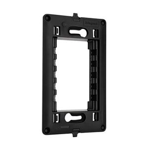 Suporte 4X2 Pial Plus Preto - 612122NT- Legrand