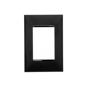 Placa 4X2 com 3 Postos Pial Plus Preto - 618503PT - Legrand