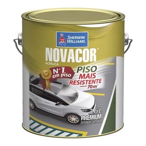 Tinta Pinta Piso Premium Fosco NovaCor Concreto 3,6L - Sherwin-Williams