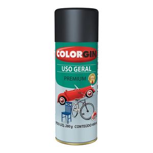 Spray Uso Geral Colorgin Preto 400ml