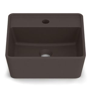 Cuba de Apoio Roca com Mesa Optica 350X350 Cq35 Café