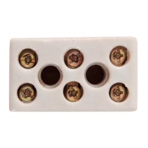 Conector Múltiplo 3 Bornes em Porcelana 6MM2 600V 25 A - 57550201 - Tramontina
