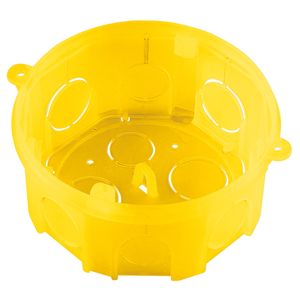 Caixa de Luz para Embutir Octogonal Amarelo 4x4 - 57500004 - Tramontina