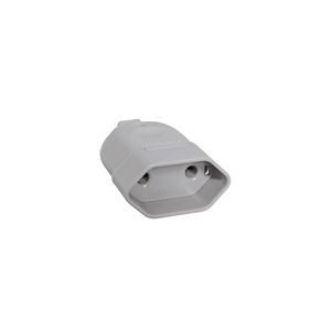 Plugue Fêmea Cinza 2P 250V 10A - 57401152 -Tramontina
