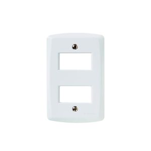 Placa 2 Postos Afastados 4X2 Lux2 Branca - 57105006 - Tramontina