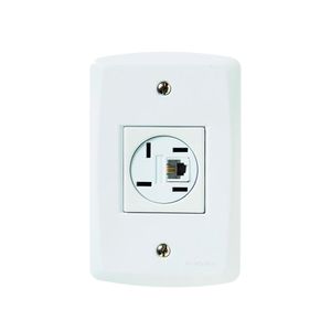Tomada para Telefone Tramontina Lux2 4P x RJ11