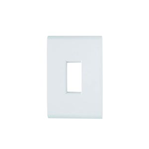 Placa 1 Posto Vertical 4X2 Liz Branca - 57106003 - Tramontina