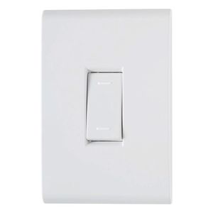 Conjunto 4x2 com 1 Interruptor Paralelo Liz Branco 10A 250V - 57170002 - Tramontina