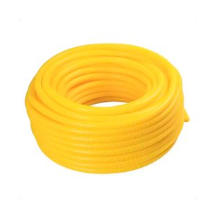 Eletroduto Corrugado Flexível PVC com 50M DN25 ou 3/4´´ Amarelo - Tramontina