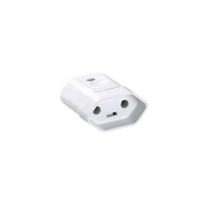Plugue Fêmea Branco 2P 250V 20A - 57402154 - Tramontina