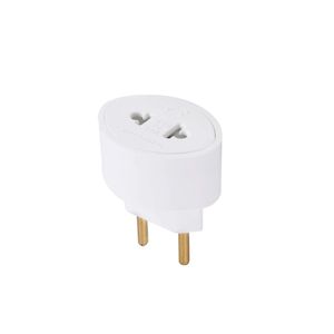 Adaptador Conversor Branco 2P 10A 250V - 57400194 - Tramontina