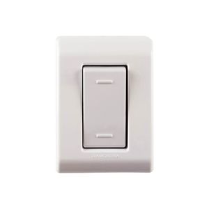 Caixa de Sobrepor com 1 Interruptor Paralelo 10A 250V LizFlex Branca - 57304005 - Tramontina