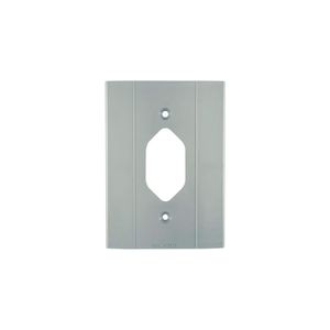 Tampa 1 Posto Vertical para Tomada Cromado 4X2 - Tramontina