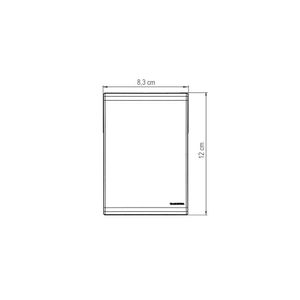 Conjunto 4x2 com 1 Interruptor Simples 10A e 1 Tomada 2P+T 20A Liz Branco - 57170044 - Tramontina