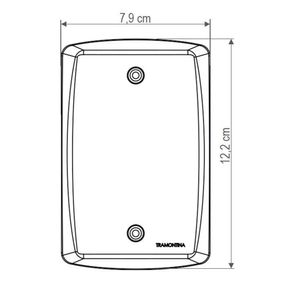 Conjunto 4x2 com 3 Tomadas 2P+T 20A 250V Lux2 Branco - 57145079 - Tramontina