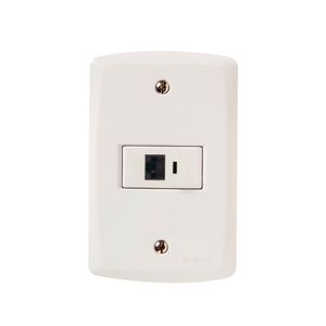 Tomada de Rede Tramontina Lux2 RJ45 Branco