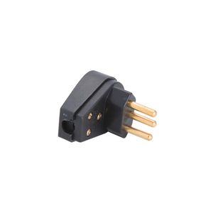 Plugue Angular 2P+T 20 A 250V Preto - 57403111 - Tramontina