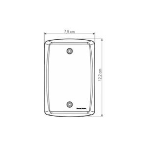 Placa 3 Postos 4X2 Lux2 Branca - 57105007 - Tramontina