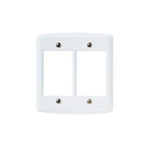 Placa 6 Postos 4x4 Lux2 Branca - 57105031 - Tramontina