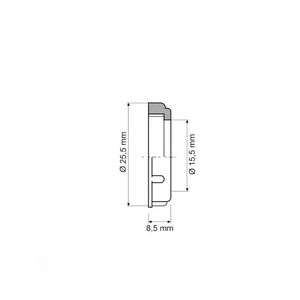 Conjunto de Bucha Zamak 5 Peças 1/2" - Tramontina