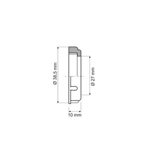 Conjunto de Bucha Zamak 5 Peças 1" - Tramontina