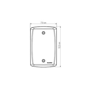 Placa Cega Lux2 Branco 4x2 - 57105001 - Tramontina