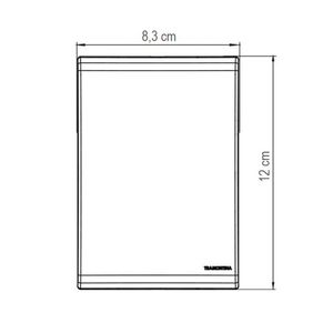 Conjunto 4x2 com 1 Interruptor Simples Liz Branco 10A 250V - 57170201 - Tramontina