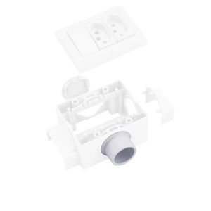 Conector de Saída Branco 3/4" - 57251018 - Tramontina