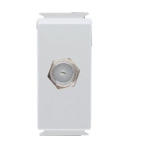 Módulo TV/SAT Coaxial Direta para Tomada Aria Branco - 57217042 - Tramontina