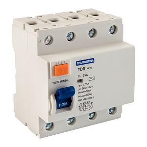 Disjuntor Dr Tramontina 4Polos 25A Branco