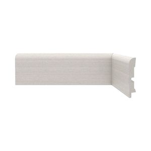 Rodapé Santa Luzia 446 70x15mm Branco 2,40m