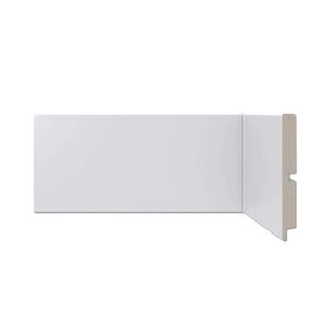 Rodapé Santa Luzia 454 100x13mm Branco 2,40m